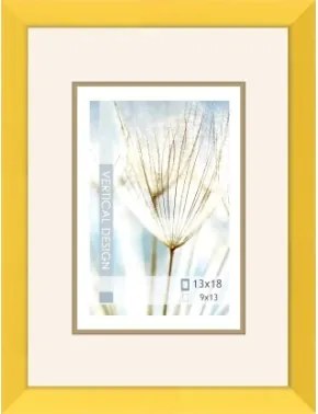 Fotorámik Giulia 13x18 cm, žltý%