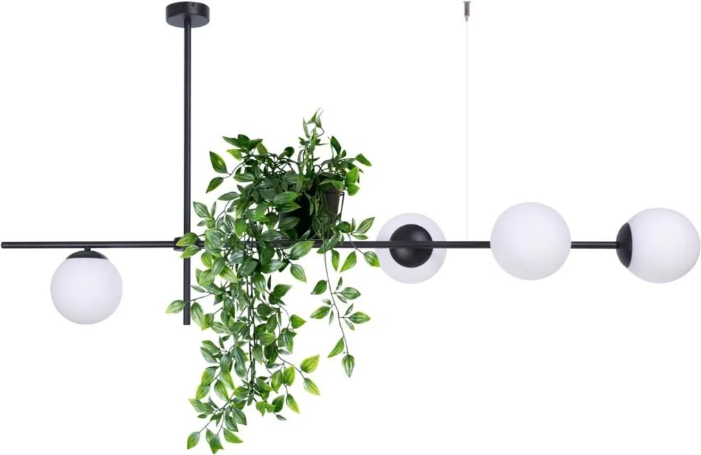 Závesná lampa s kvetináčom Vuelta K-4737