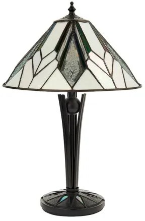 Endon 70365 - Stolná lampa Tiffany ASTORIA 1xE14/40W/230V priemer 30 cm