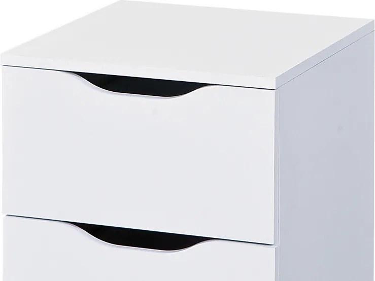 Komoda/nočný stolík Westphalen, biely