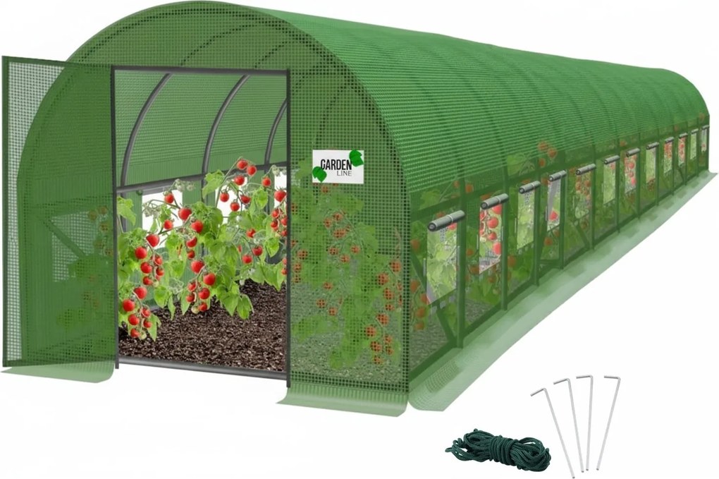 Záhradný fóliovník 12x5x2 m GARDEN LINE TUN5115
