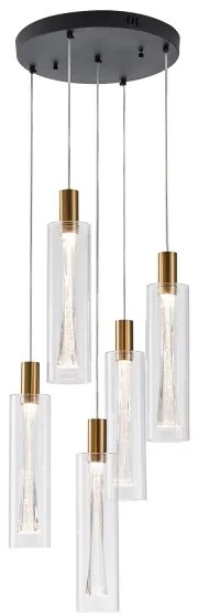 LED Luster na lanku LED/38W/230V 3000K