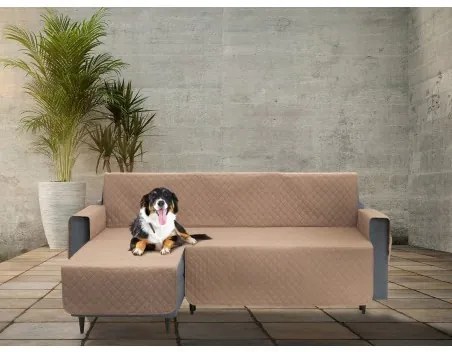 Poťah na rohovú sedačku ľavý PARIS béžový, 200 cm