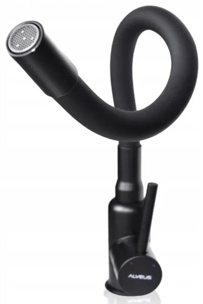 ALVEUS SETA23193 - Kuchynský drez ATROX+drezová batéria MINTAS 34cm granit/čierna