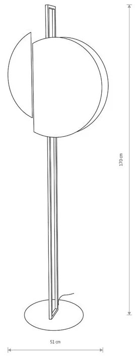 Stojanová lampa Nowodvorski SUNSET FL 7647