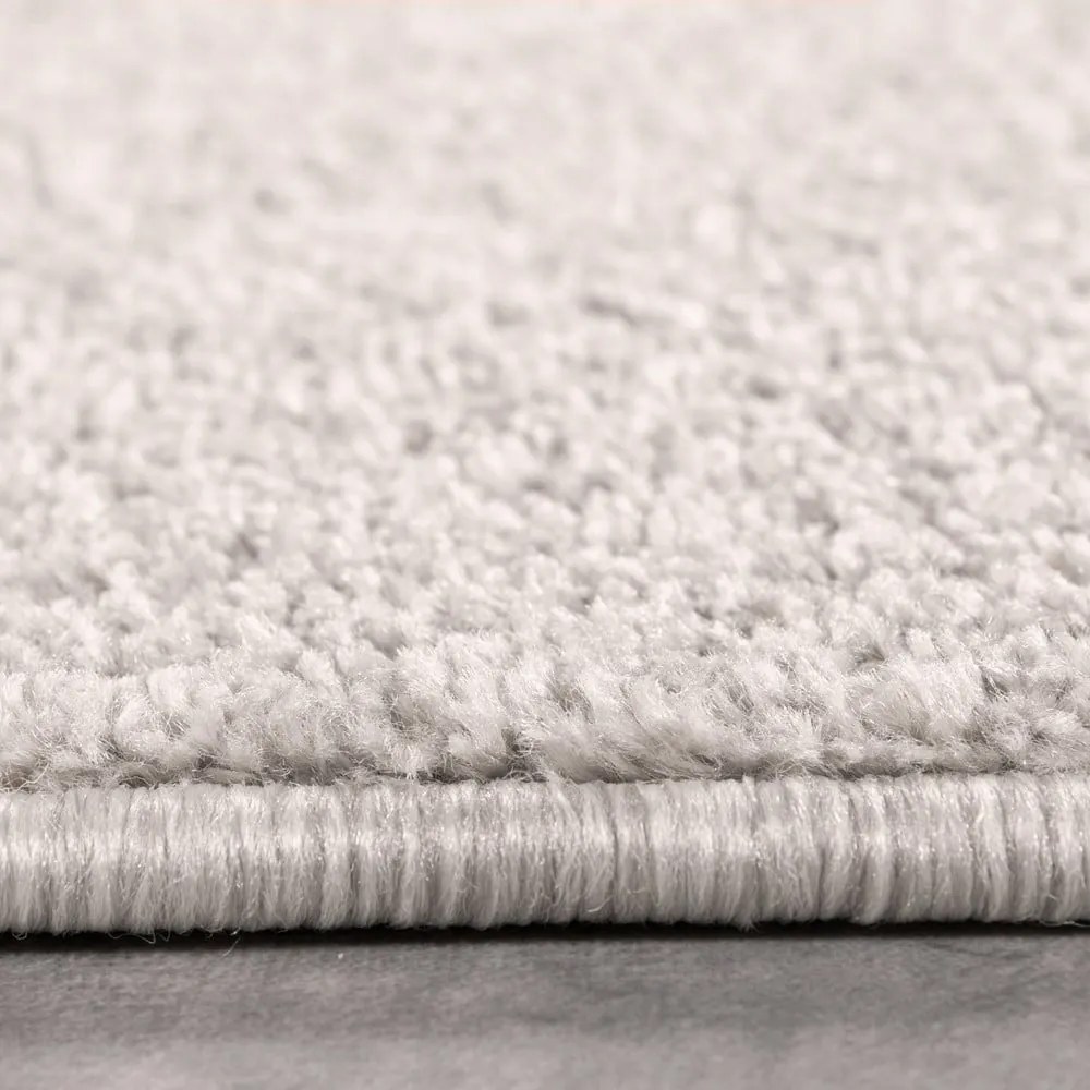 Sivokrémový okrúhly koberec ø 200 cm Ata – Ayyildiz Carpets
