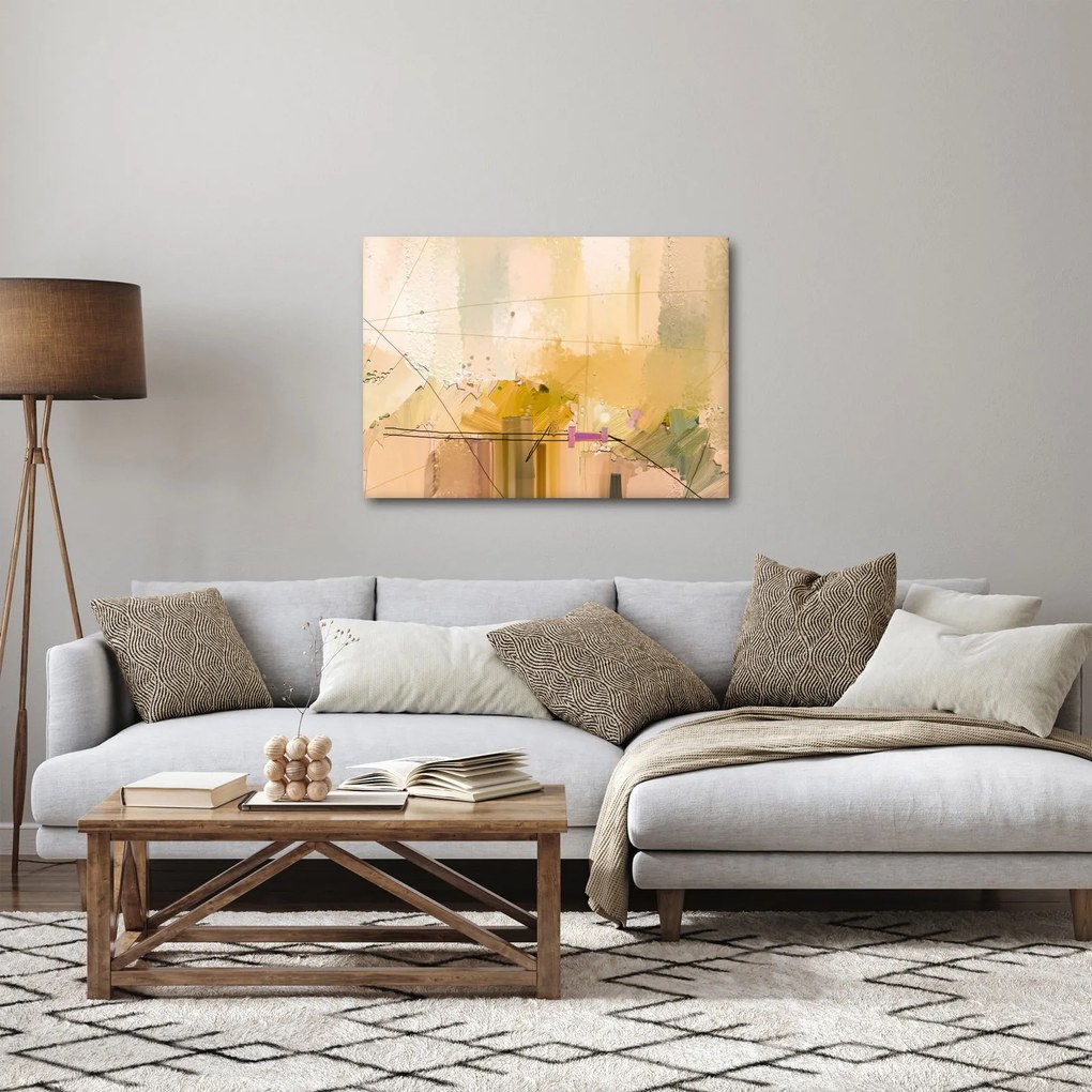 Obraz - Abstrakcia, olejomaľba (70x50 cm)