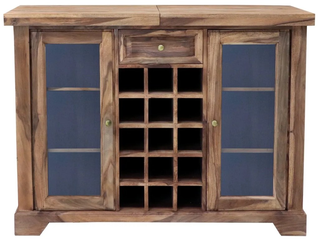 furniture-nabytek.cz - Domáci bar 120x90x50 z dreva palisander