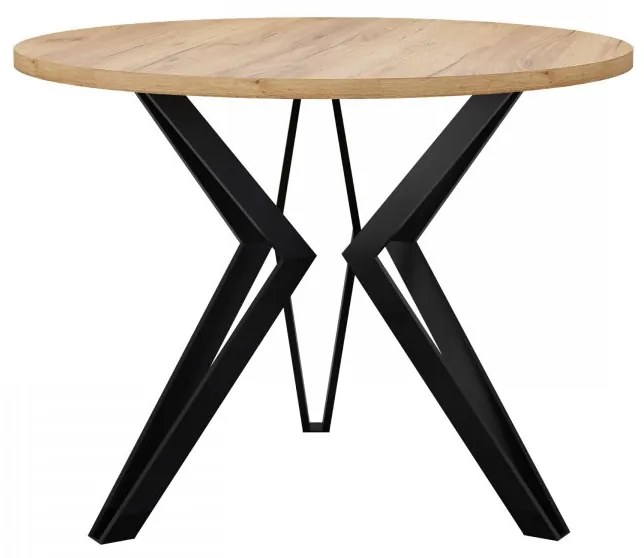 Konferenčný stolík STK M13, Farby: dub artisan / čierny