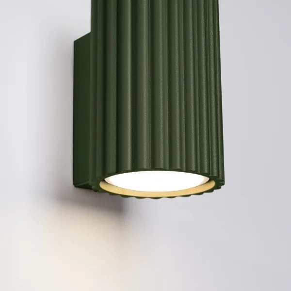 BRILAGI - LED nástenné svietidlo CRESTO 1xGU10/10W/230V 10 cm zelená
