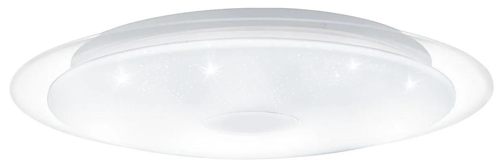 EGLO Stropné LED svietidlo v modernom štýle LANCIANO 1, biele, 40cm