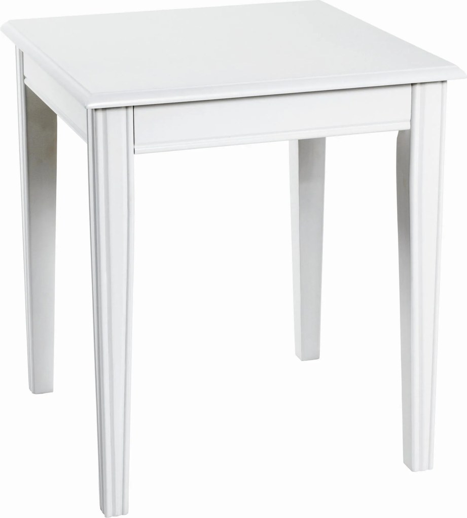 XXXLutz PRÍRUČNÝ STOLÍK, biela - Stolíky do obývačky - 001931089602