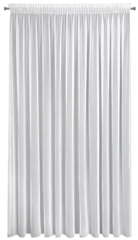 ZÁCLONA NA PÁSKE TAMINA 350X270 CM BIELA