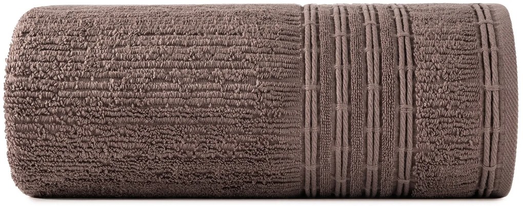 BAVLNENÝ UTERÁK ROMEO SADA 6KS 50X90 CM BORDOVÁ