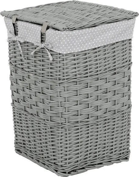 Set dvoch košov na prádlo sivý PRN2016 GREY (2 ks)