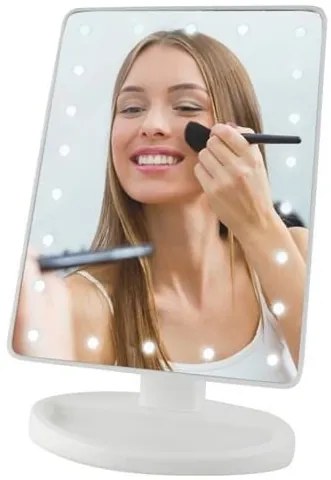 JAKS OTOČNÉ LED MAKE-UP ZRKADLO BIELE 5886 5902802906519