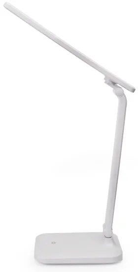 LED stmievateľná dotyková stolná lampa s USB portom REMUS LED/5W/230V biela