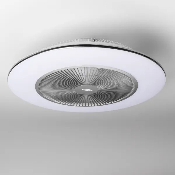 Brilagi - LED Stmievateľné svietidlo s ventilátorom AURA LED/38W/230V strieborná +DO