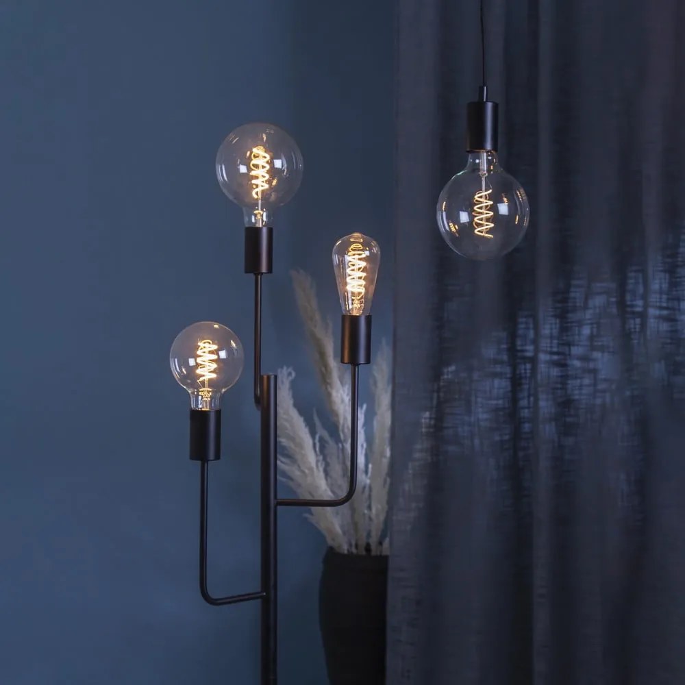 Teplá LED/filamentová žiarovka so stmievačom E27, 4 W Spiral Filament – Star Trading