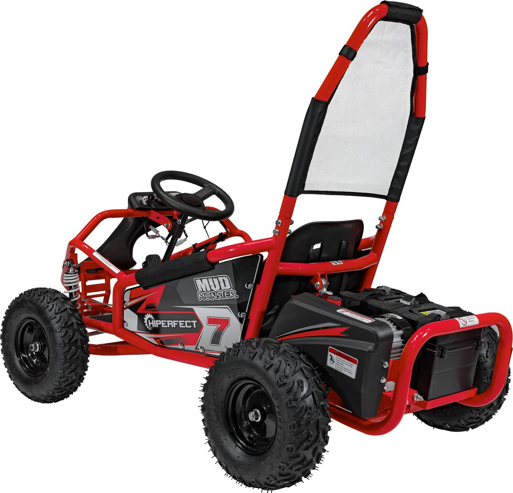 Ramiz MUD MONSTER Červené vozidlo