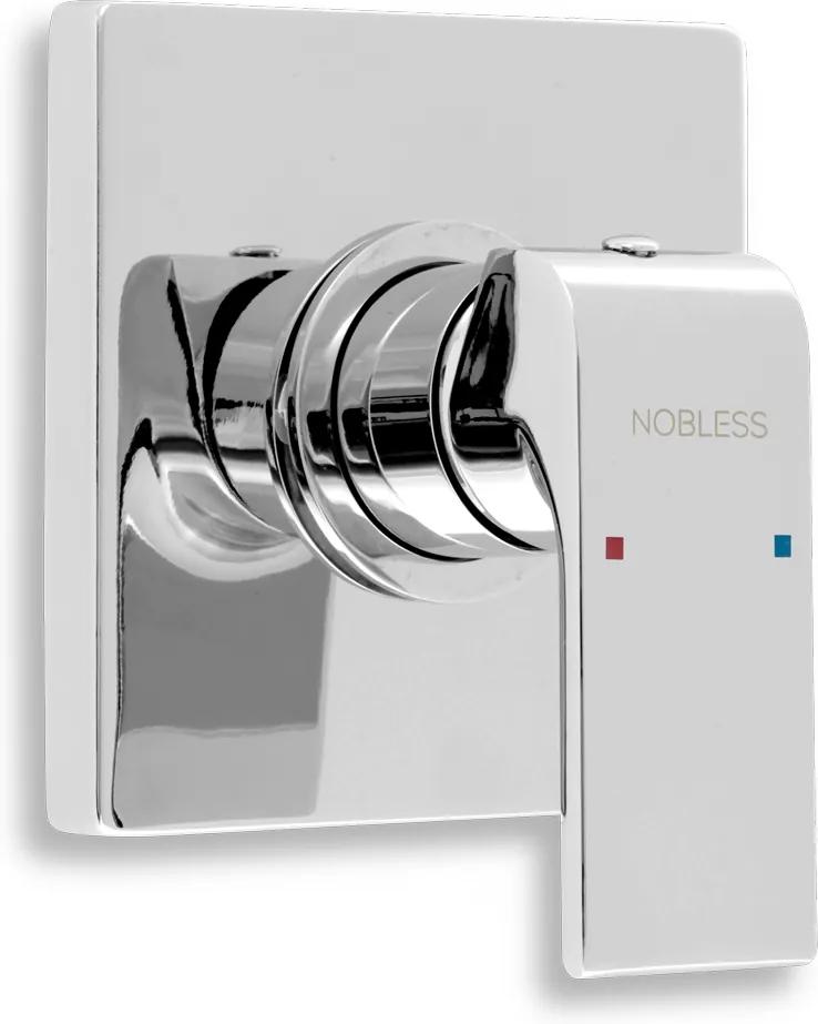 Novaservis Nobless Sharp Sprchová batéria podomietková, chróm, 37050,0