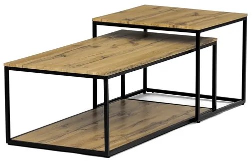 Autronic BONTEC Konferenčný stolík 100x50cm, mdf, divoký dub, CT-X7123 OAK Farba: Prírodné