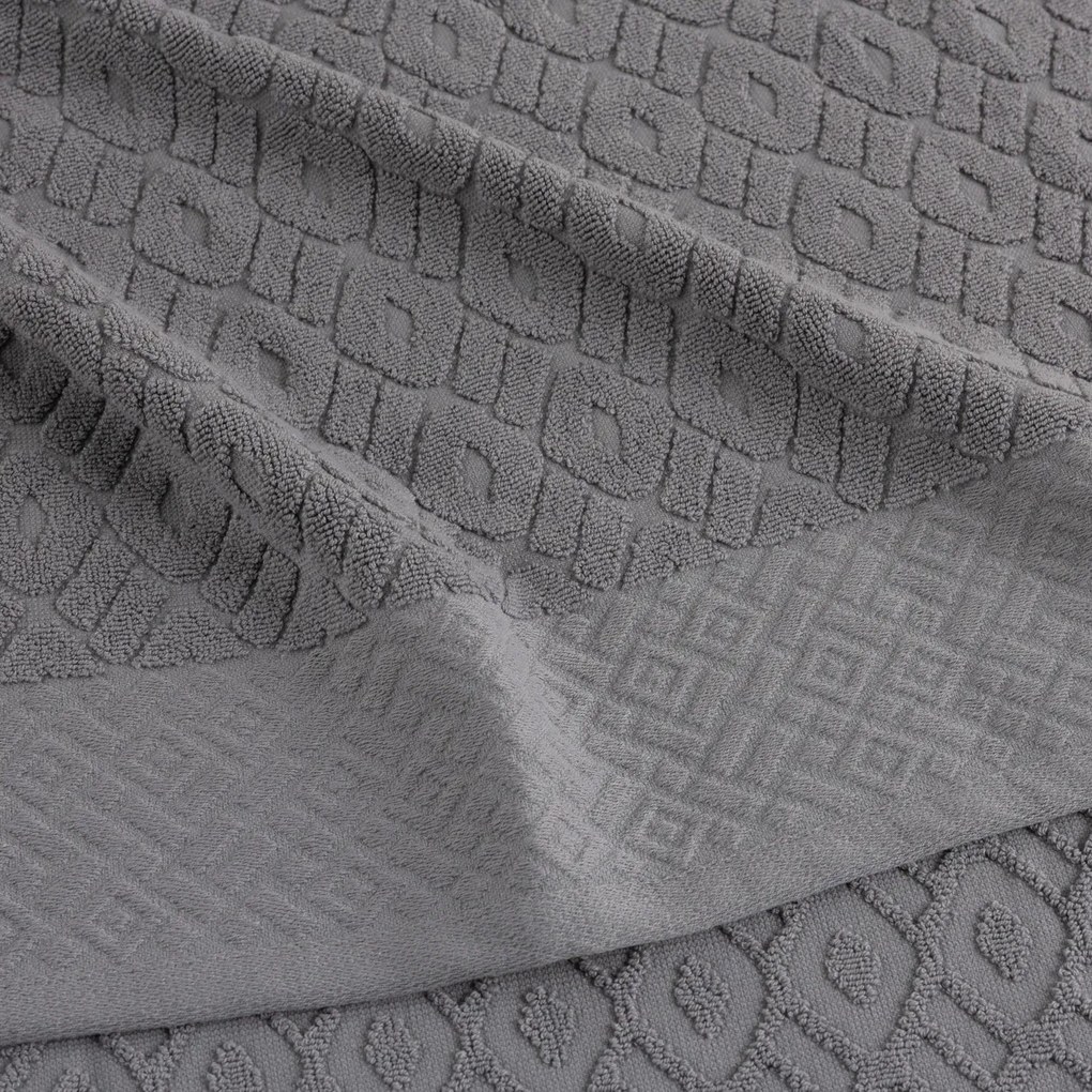 Uterák Lattice 50x90 cm stone grey