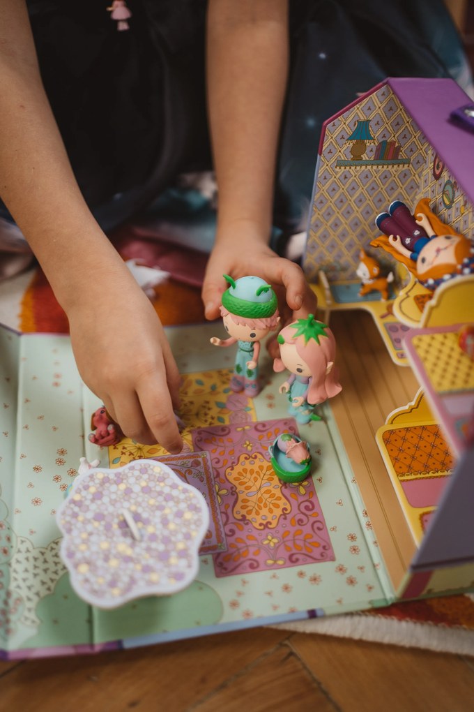 Balíček Tinyly - Bluchka & Indie + domček + Lily & Sylvestr + Prunelle & Bianca