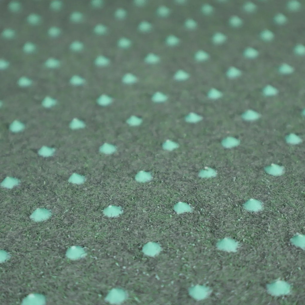 Umelá tráva pod bazén Sporting s nopmi KRUH (vhodný ako bazénová podložka) – na von aj na doma, 320x320 (priemer) kruh, zelená, exteriér, Betap