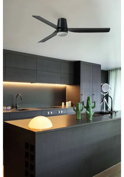 FARO 33830WT-1TW-LED Stm. vent. PUNT TUB M LED/18W/230V čierna pr. 132 cm WT + DO