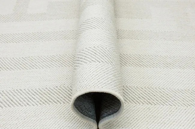 Obojstranný koberec BRUSSELS 205852/10030 sivý / krémový