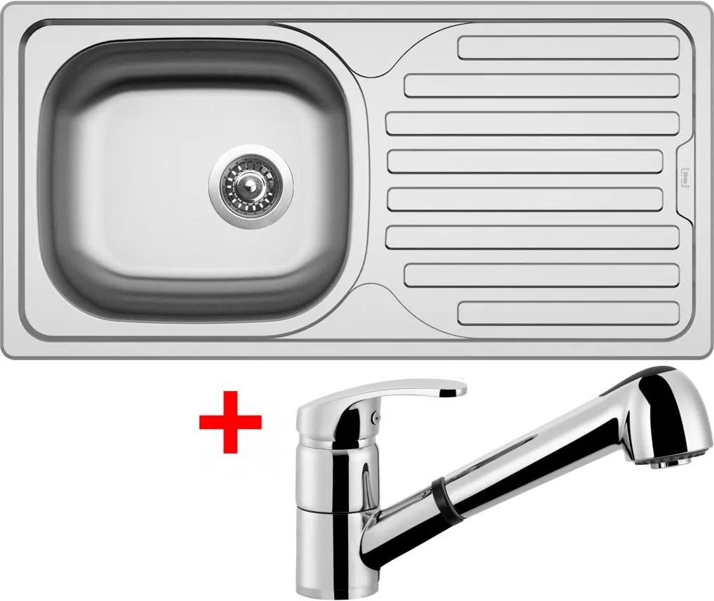 Set Sinks CLASSIC 860 V matný + batéria LEGENDA S