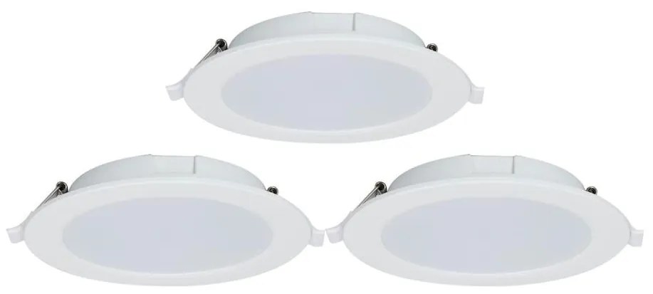 Aigostar-SADA 3x LED Stm. podhľ. svietidlo MESH 9W/230V 2700K-6500K pr. 14,5 cm