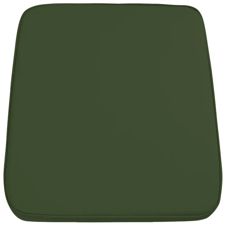 Vonkajší podsedák na stoličku VIREON 44x45 cm, olivovo zelený