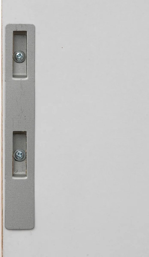 Závesné zrkadlo Basic, biele