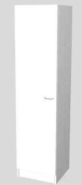 Vysoká skrinka Speed GE 50-50, biela%