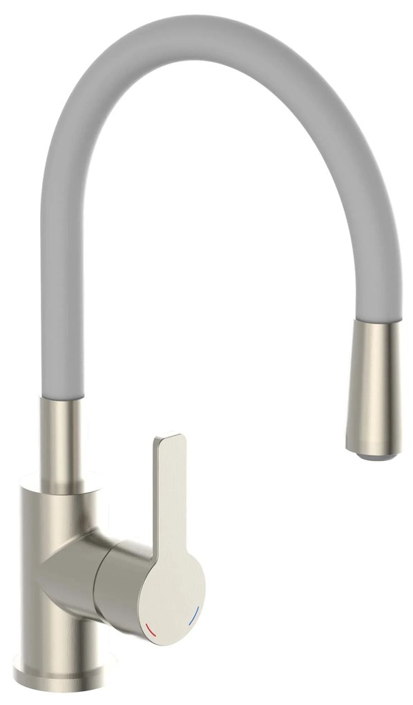 Eisl Kuchynská batéria Flexo, s funkciou Cold-Start (ušľachtilá oceľ/sivá) (100335792)