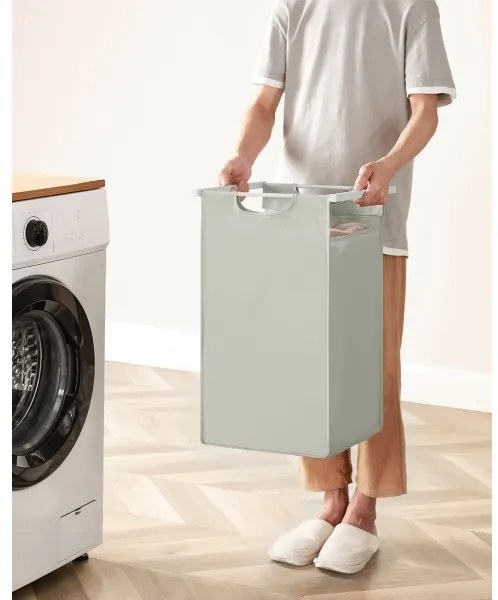 Kôš na bielizeň REX biely