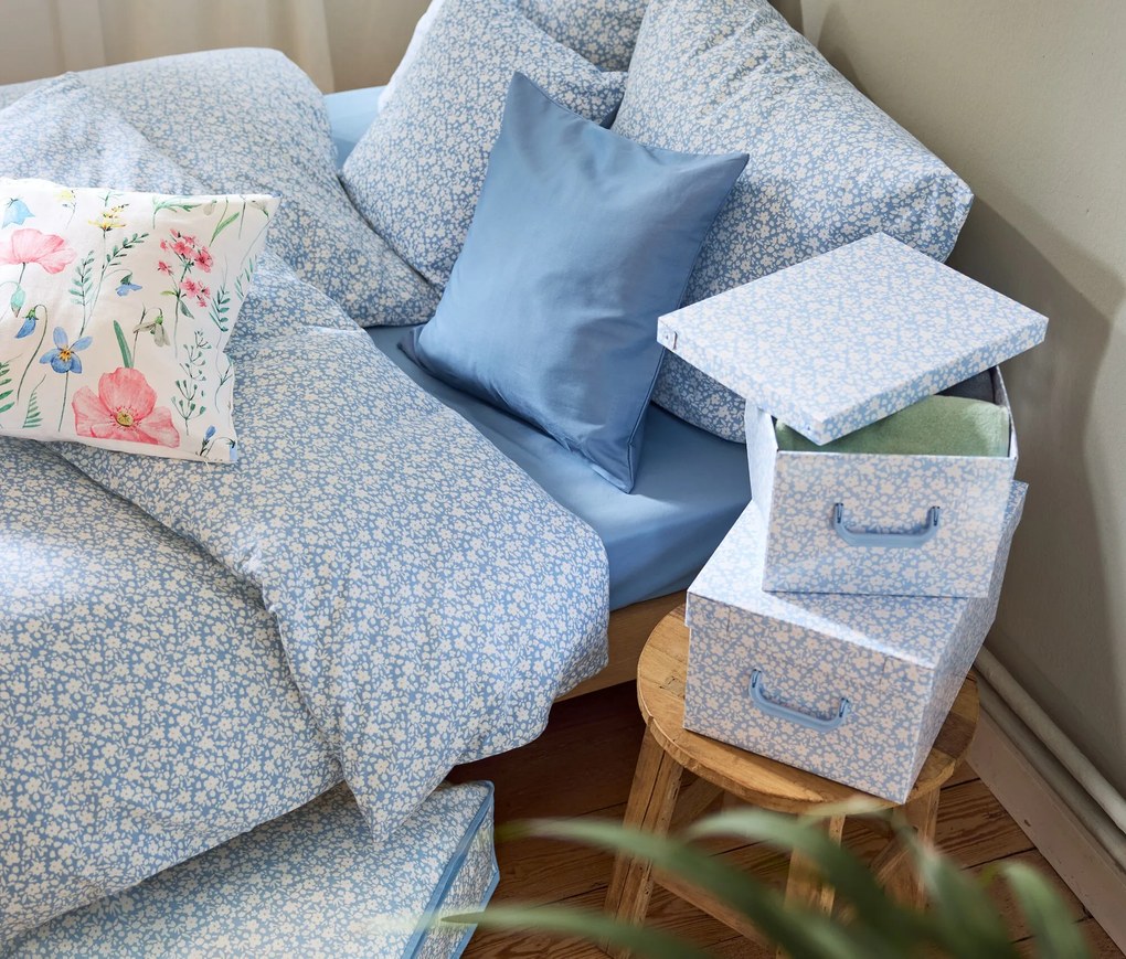 Úložné škatule s vekom, 2 ks