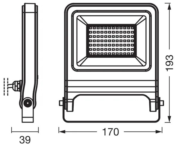 Osram - LED reflektor ENDURA LED/50W/230V 4000K IP65