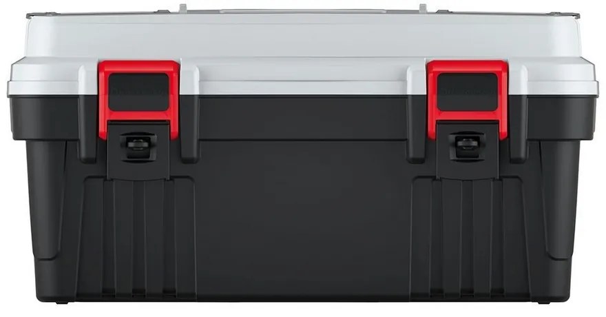 Kufor na náradie 47 × 25,6 × 23,8 cm, s organizérmi, sivá