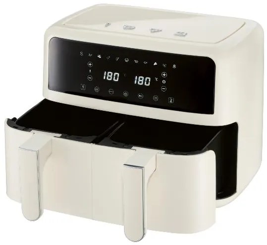 Silvercrest®  Teplovzdušná fritéza Retro 1973 Shlfd 2600 B1, béžová  (100392748)