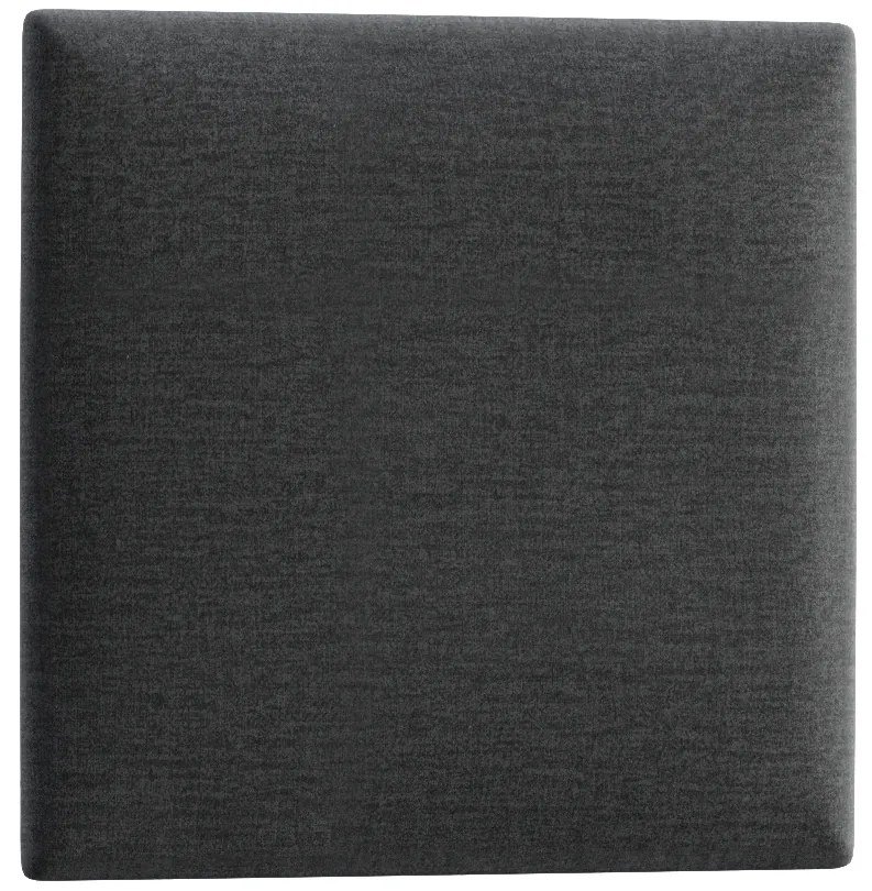 Čalúnený panel na stenu Quito 40x40 cm - čierna
