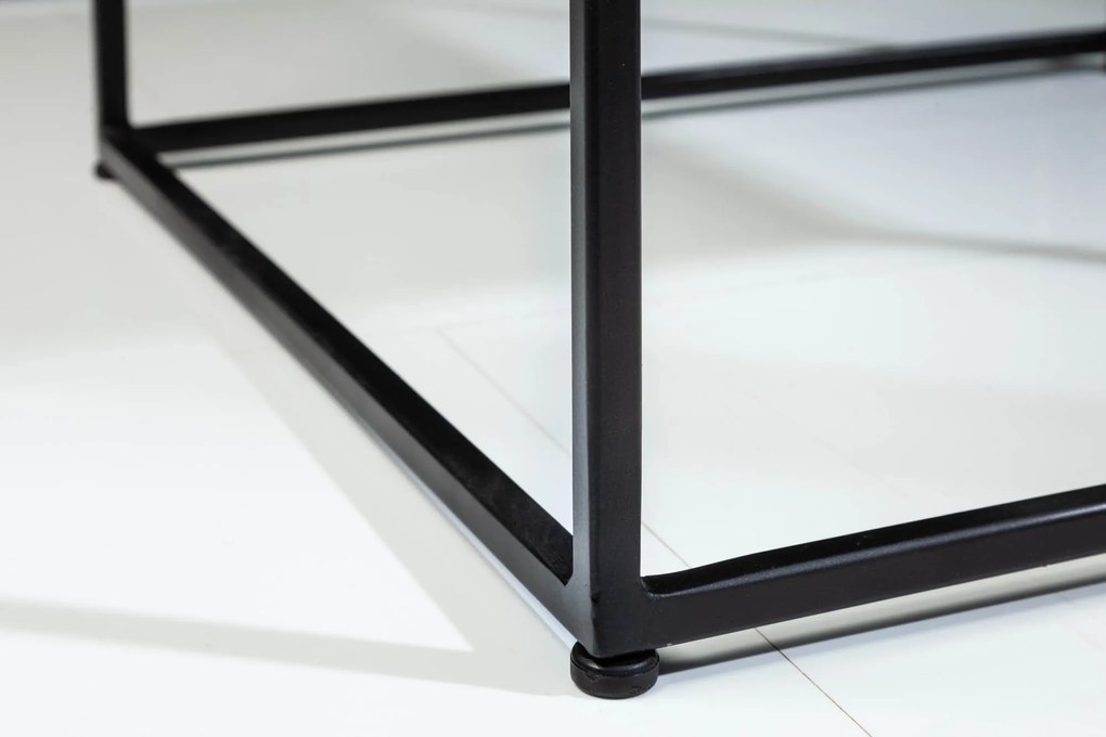 Konferenčný stolík Elements 50cm mramorová šedá