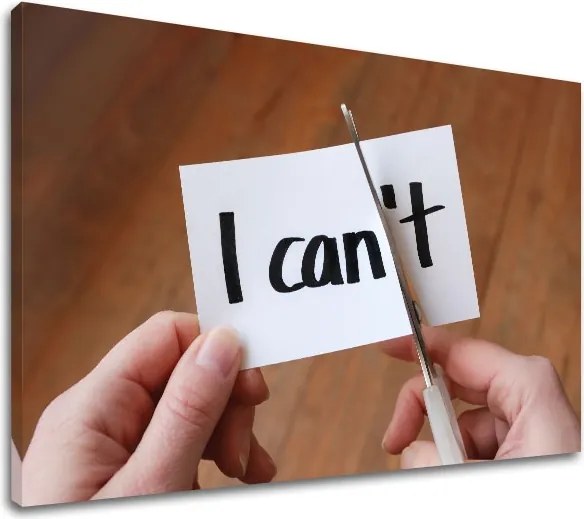 Motivačný obraz na stenu I cant