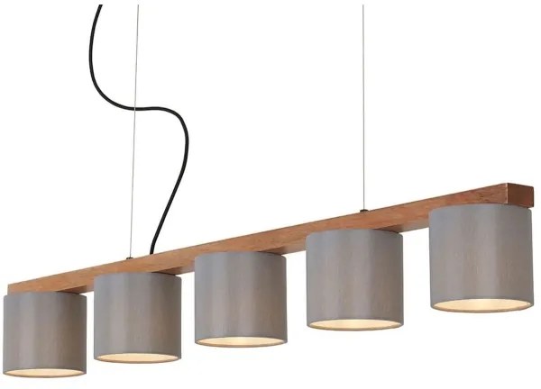 Briloner 4075-054 - Luster na lanku 5xE14/25W/230V