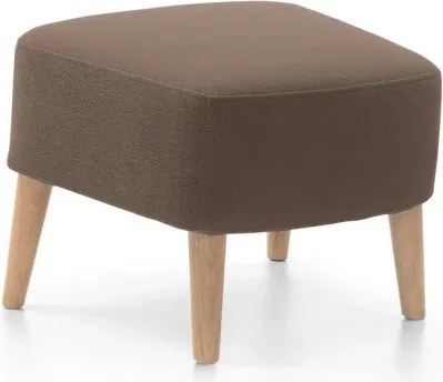 Taburet Next, hnedá látka%