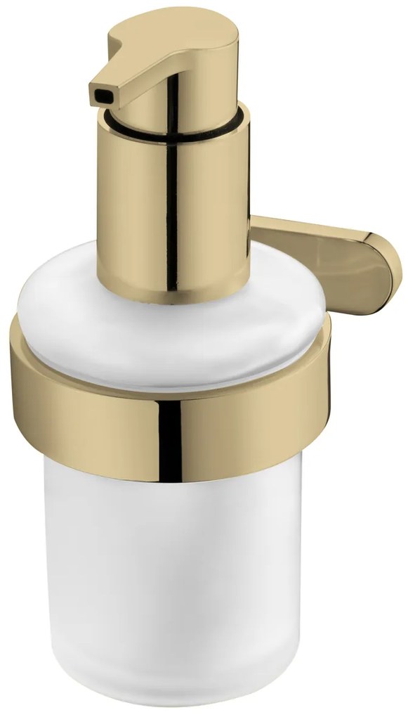 BISK Erga Nature Gold, nástenný dávkovač mydla, zlatá lesklá, ERG-05850