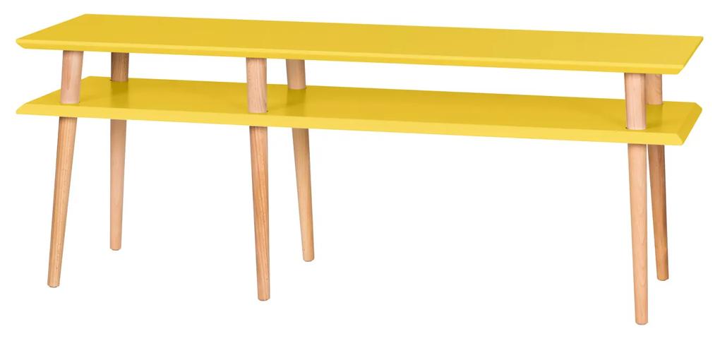 RAGABA Mugo konferenčný stôl stredný, žltá