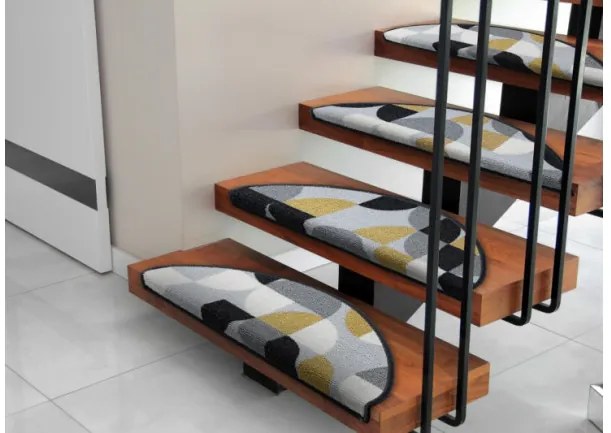 Nášľap na schody NEW DECO sivý
